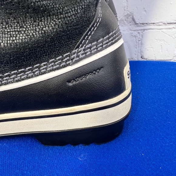 |•SOREL•| Trivoli High Black Waterproof Winter Boots Size 8.5 - Picture 5 of 12